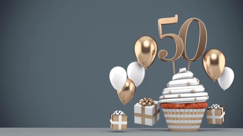 רעיונות ליום הולדת 50